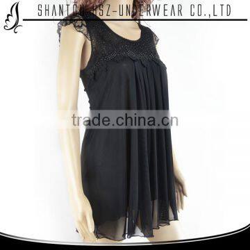 2015 Summer Style Women Mesh Dresses for Women Plusz Size Fashion Dress Plain Color Samll MOQ Fashion Dress