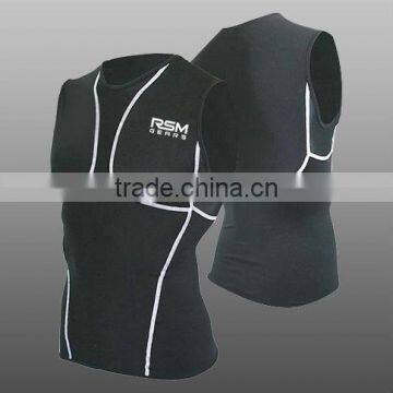 Compression Sleeve Less Jersey