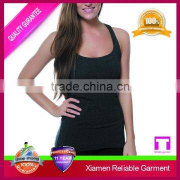 95% Cotton 5% Spandex Tank Top,women Yoga Stringer Tank Top photo-6
