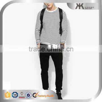 2017 Spring Comfort Colors T-shirts Latest Man Stripes Top OEM Wears Men's Clothing photo-3