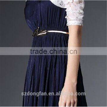 Flower Girl Dress Sewing Patterns Custom Garment Formal Dress For Women With Long Silk Skirt photo-4