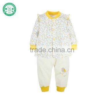 OEM Service long sleeve pajamas wholesale children clothing set