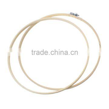 Wholesale Cross Stitch Supplies Circle Round Natural Bamboo Embroidery Hoops photo-3
