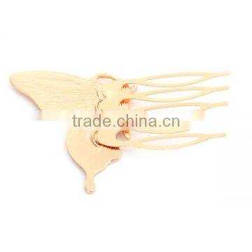 Hair Clips Findings Butterfly Animal Gold Plated photo-2