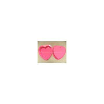 heart shape silicone cake mould