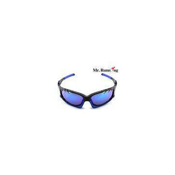 Multi-angular Frame Polarized Cycling Sunglasses UV400 Breathing Holes Lens For Men