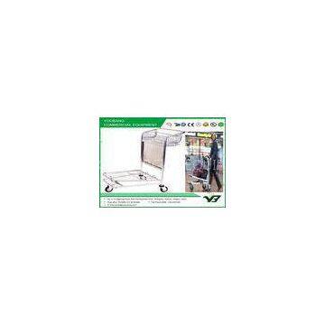 Unfolding Airport Luggage Trolley Zinc Plated Suitcase trolley cart 200kgs