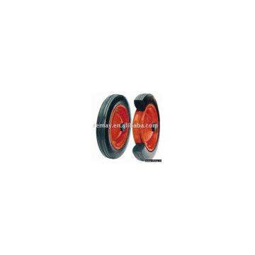 solid rubber wheel