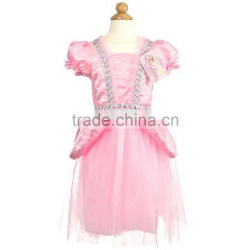 Onbest pink sleeveless belle cute skirt girls princess dress