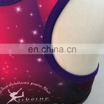 2017 Hot Sale Girls Dance Crop Top Clothes photo-6