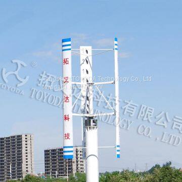 5kw vertical axis wind turbine from TOYODA