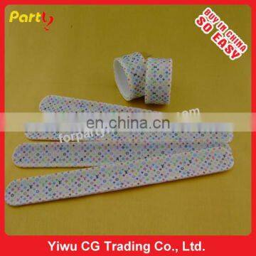 CG-BR101 Hot Sale Silicone Slap Bracelet