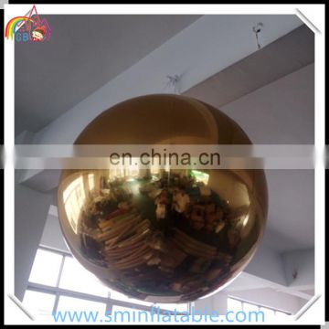 Wholesale inflatable mirror balloon, pvc disco ball , inflatable reflect balloon for party/advertising/stage