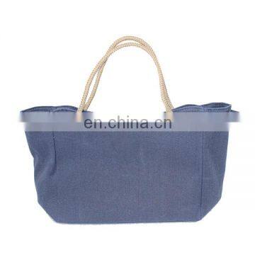 Fashion Canvas Tote Bag Rope Handle