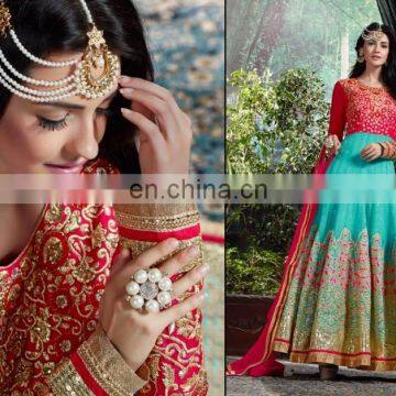 Bridal Anarkali gown suit exports EXCLUSIVELY Georgette ANARKALI SUIT