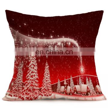 100 wholesale Christmas Festival Pattern Car Sofa Pillowcase with Decorative Head Restraints Home Sofa Pillowcase