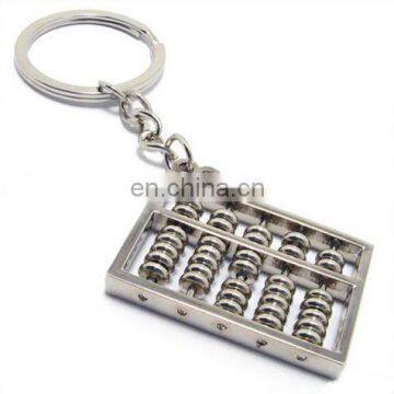 Abacus Metal Keychain