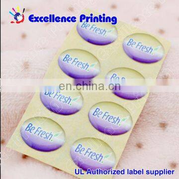 resine epoxy stickers,epoxy label sticker,epoxy dome sticker clear
