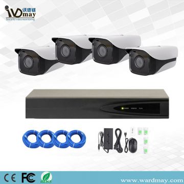 Wdm CCTV 4chs 3.0MP/5.0MP Starlight IP Camera Poe Security Alarm System