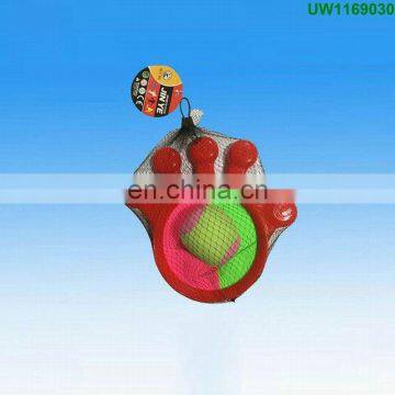 Toss and Catch Ball Set - Self Stick Toss and Catch Sports Game With 1 Set of 2 Paddles and Ball for Ages 3 and Up | Kids Paddle photo-5