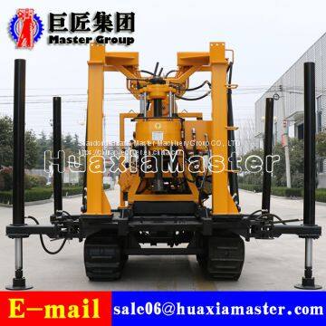 XYD-200 Portable Rotary Rock Core And Soil Drilling Rig Water Well Drilling Machine With Crawler photo-2