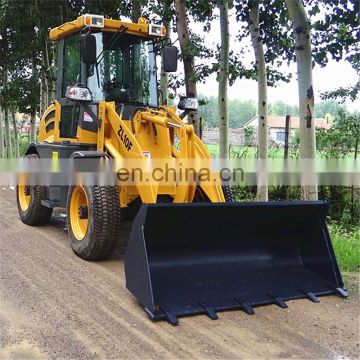 Chinese Small Articulated ZL10F 1 Ton Mini Wheel Loader For Sale