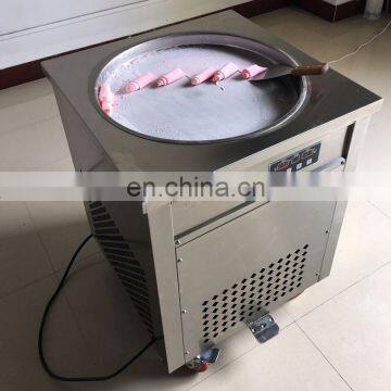 Hot Sale fry ice cream/Frying Ice Pan Machine/Flat Pan Fry Ice Cream Machine