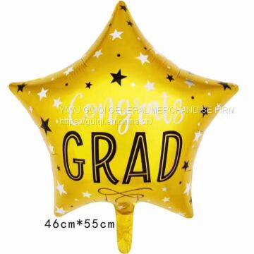 Graduation balloon foil balloon helium balloon mylar balloon party balloon decoration balloon