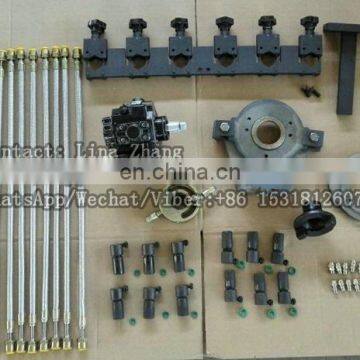 CRS708 common rail injector test bench with calibration data