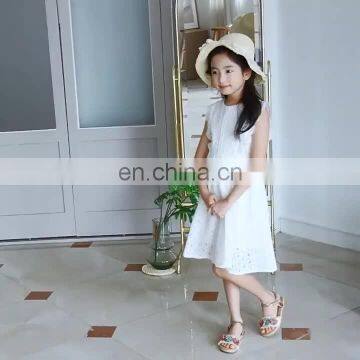 2020 New summer Kids clothing foreign trade children Korean suit sling three-piece set outfits