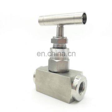 High Pressure Shut-off Valve 1/4 Soft Seal High Temperature Hydraulic Needle Valve photo-3