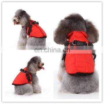 New Zipper Solid Warm Padded Dog Vest Jackets Winter Pet Clothes photo-7