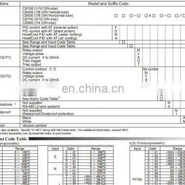 RKC Temperature Controller CB700 FD10-M*AN-AN/A/Y photo-6
