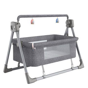 Electric Baby Swing Crib, Automatic Baby Cradle Cot, Multifunctional Baby Bed