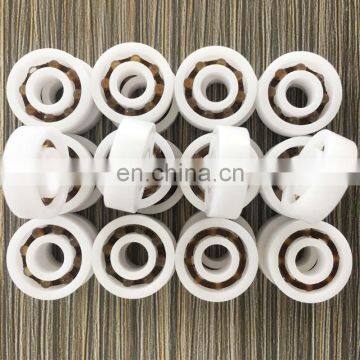 OEM Customized hybrid ceramic ball bearings 608 skateboard ball bearing