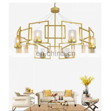 Nordic Chandelier Living Room Lamp Personality Creative Restaurant Lighting LED Bedroom Villa Hotel Lighting