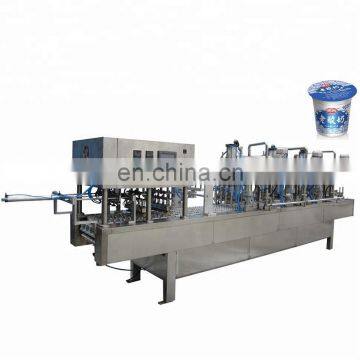 automatic cup filling & sealing fruit jelly cup sealing machine