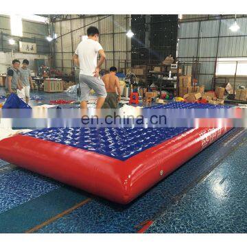 Red And Blue Gymnastics Track Inflatable Air Mat Tumble Track For Sale