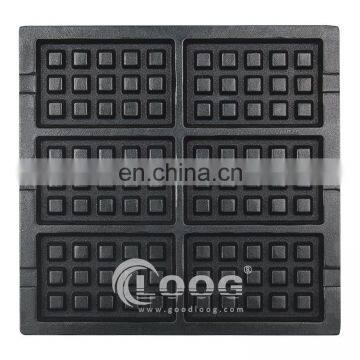 Goodloog Kitchen Machine 6 Pieces Rectangle Waffle Maker Electric Snack Machines Supplier Waffle Maker Machine photo-2
