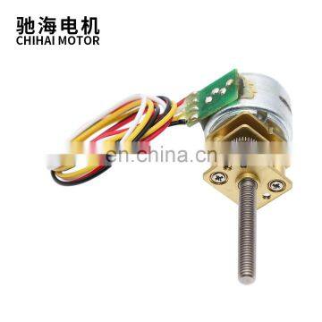 Chihai Motor CHS-GM12-15BY M3 20mm Threaded Shaft 2 Phase 4 Wire Stepper Motor for Robot photo-4