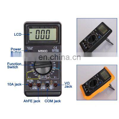 M890D/890B+(CE) Digital Multimeter Double Fuse Design, Safely and Reliable photo-2