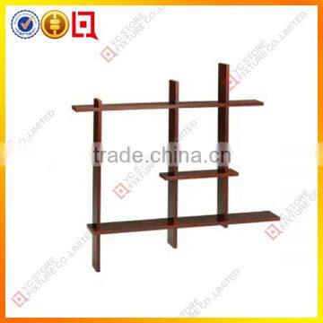 Wallhanging wooden artificial flower display racks