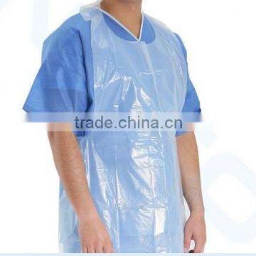 White Disposable Plastic Apron photo-2