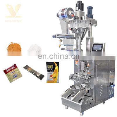 KV milk powder/flour/chili powder auger filler packing machine