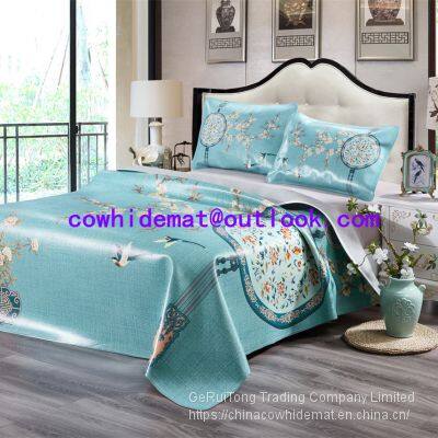High Quality Bed Mat Cowhide Summer Cooling Bed Mat For Summer Bed Sheet