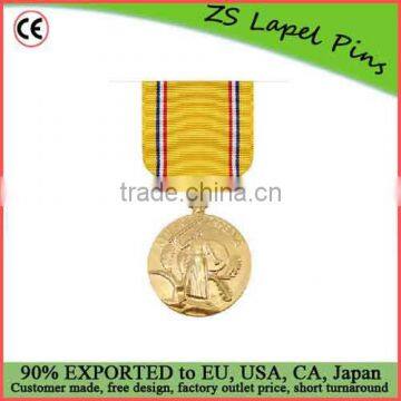 Custom quality American Defense Anodized Medal - WW II