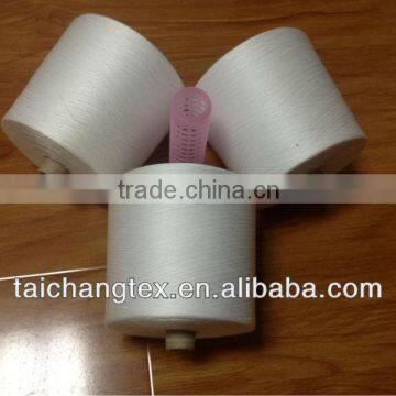 50/2 sewing threadspin 100% spun polyester sewing thread on plastic tube