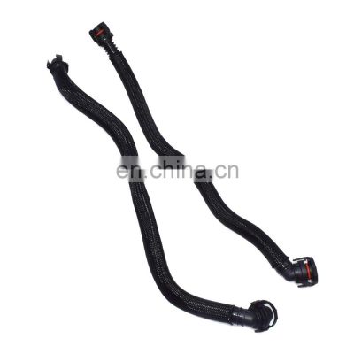 New 2 PCS Breather Hoses Driver & Passenger Side 11157575640 For BMW 550i 650i