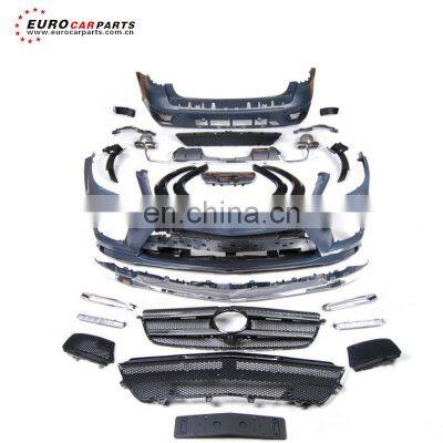 GL-class X166 Gl63 Astyle 2013-2021y Body Kit Fit for X166 Gl63 Body Parts pp Material Facelift Kit