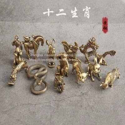 Traditional Chinese Zodiac Bronze Statues (12 pieces/set)